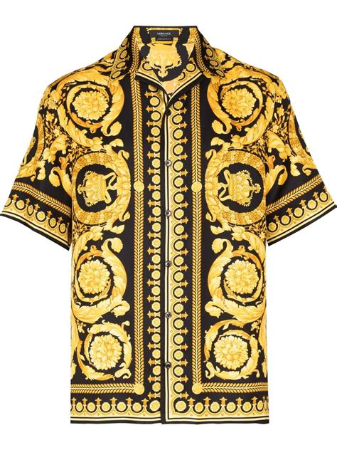 versace barocco print sneakers|silk Versace shirt.